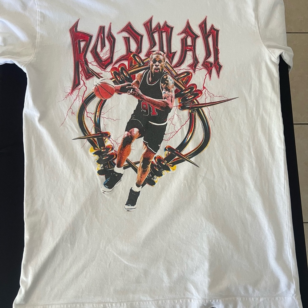 White Graphic Men's Shirt